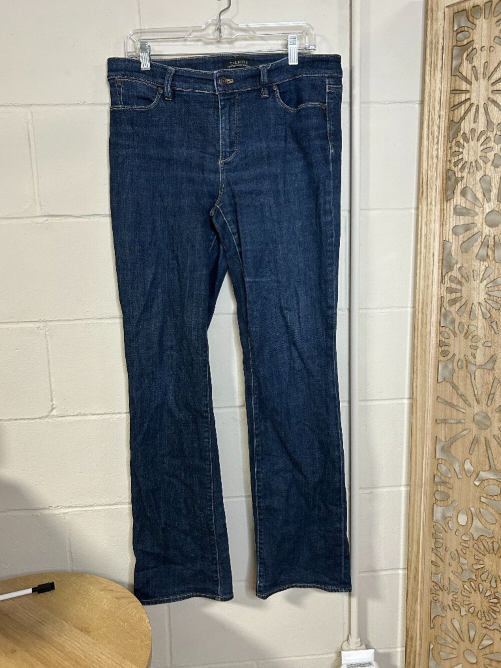 Talbots Jeans Womens 10 Long Flawless Five Pocket Bootcut Modest Mature